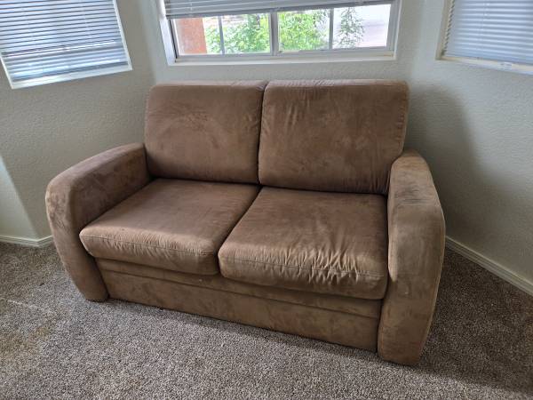 Couch with sleeper bed 1