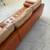 Structube Kinsey Leather Sectional. Cognac MCM L shaped sofa couch. De 5 thumbnail