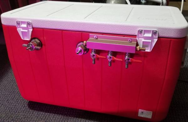 HomeBrewStuff 2 Tap Jockey Box 48 QT Cooler 1