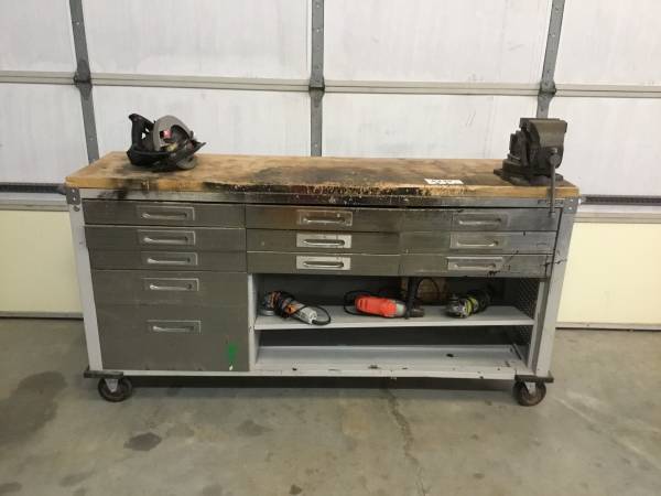 6’ tool Work Bench W/5” Vice 1