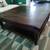 Large Square Rustic Solid-Wood Coffee Table with Lower Shelf 1 thumbnail