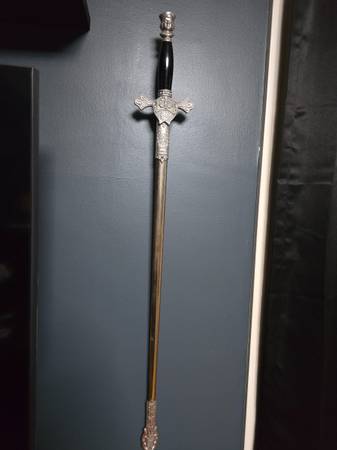 Knights of Columbus sword - antiques - by owner - collectibles
