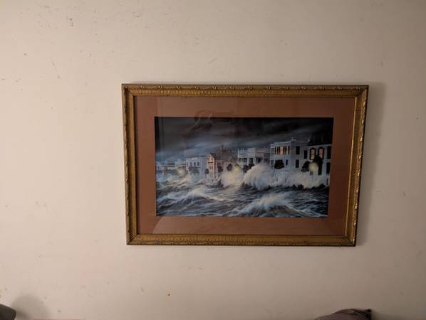 Famous painting "the storm" 1