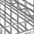 Chrome Locking Wire Security Cage 5" Casters Cart Rack Shelves #1 13 thumbnail