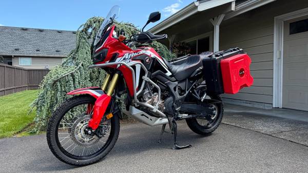 2016 Honda Africa Twin DCT — EXCELLENT CONDITION — LOTS OF EXTRAS
