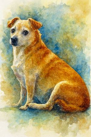 Amazing Pet Paintings (Watercolor) by Clifford Jones