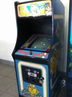 MS.PACMAN Original!  RARE IN THIS SHAPE Arcade style coin- op game 1
