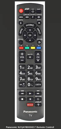 Panasonic Remote Control for Blu Ray 1