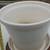 Vintage White USA Pottery. Pot with Saucer 6 thumbnail