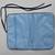 Blue Jewelry Organizer Travel Bag Case Washable Tie Folds Zipper Pouch 3 thumbnail