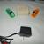 Vintage TCR Race Set with working glo-chargers 14 thumbnail