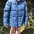 2 PUFFY DOWN JACKETS warm soft vintage 20 thumbnail