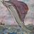 DANTE LIBERI FISHERMAN GREAT CATCH OIL PAINTING LISTED SIGNED 2 thumbnail