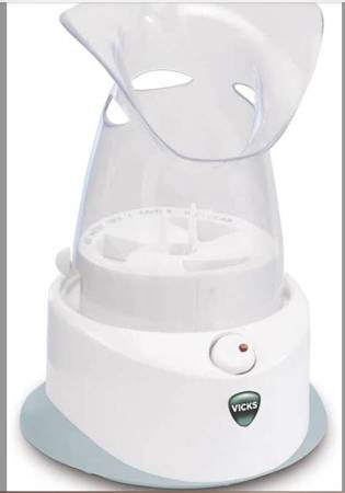 Vicks Personal Steam Inhaler with Variable Steam Control; Disinfected 1