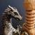 Dragon Figure with Blade Stuck in Skulls 2 thumbnail