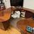 FREE   Horse Shoe Desk for Sale - Mahogany Veneer 2 thumbnail