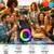 ☆ Karaoke Machine, Portable Karaoke System with 2 Wireless Rechargeabl 3 thumbnail