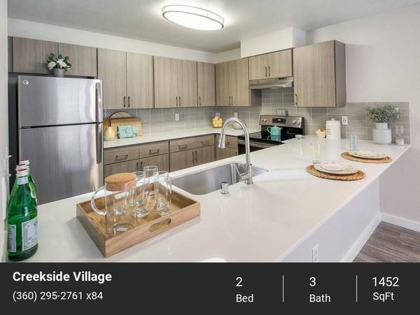 Quartz Countertops, Washer/Dryer in Unit, Valet Waste, New Lighting 1