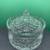 RARE Waterford Cut Crystal Biscuit Barrel Jar with Lid WS 2001 Signed by Artist 3 thumbnail