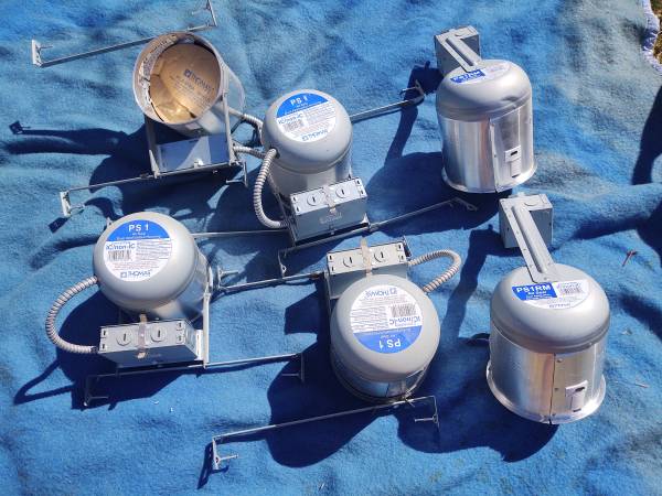 new CEILING CANS, Lighting fixture ceiling new construction 1