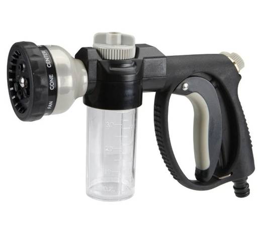 NEW Car Wash Nozzle with Soap Dispenser and Nine Spray Settings PD $37 1
