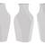 White Polygon Vase 2013 Height 20 inches Made by Ligne Roset 9 thumbnail