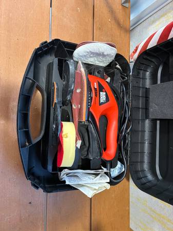 Black X decker sander X polisher
