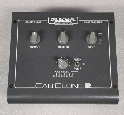 Mesa Boogie CloneIR 8 Ohm active amp load and IR DI box - musical