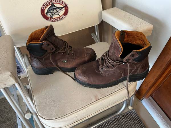 Wolverine&Timberland work boots 2pair for $50 1