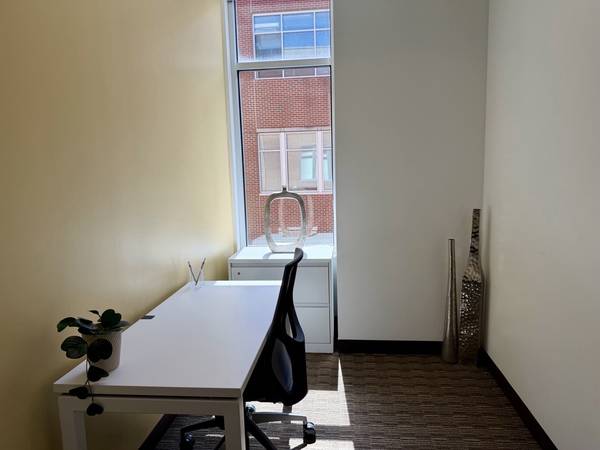 Private Window Office Available! Right between the Stadiums! 1