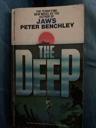 The Deep, Peter Benchley, 1976 paperback 1