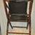 Faux Bamboo Mahogany Safari Campaign Folding Chair, circa 1960's 8 thumbnail