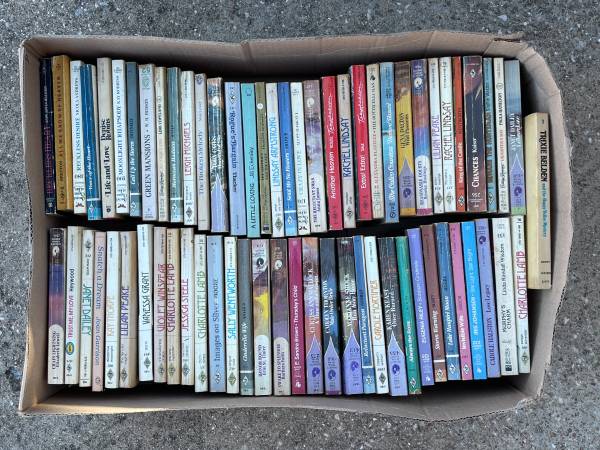 One Lot of Romance Novels 1