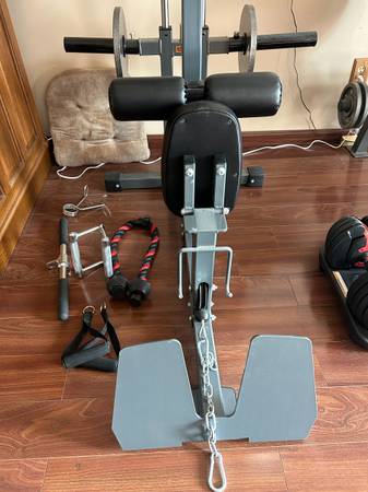 Lat, Row, Tricep machine 1