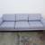 3-Seat Gaby Sofa in Grey Brushed Knit Fabric 5 thumbnail