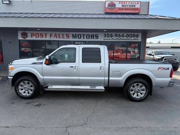 POST FALLS MOTORS. COM 2012 Ford F250 Super Duty Crew Cab Lariat Picku 1