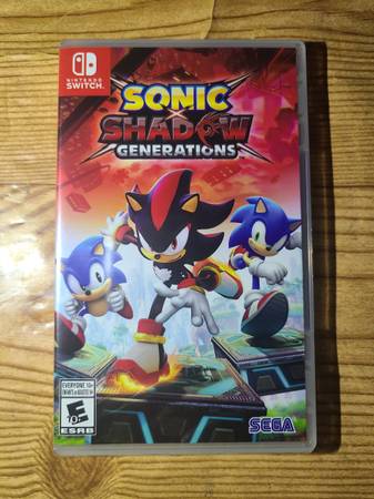 Sonic Shadow Generations Nintendo  Switch Game (NEW) 1