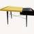 Ligne Roset Black and Yellow Writing Desk or Best offer 2 thumbnail