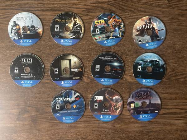 PS4 Games /  LOT 1