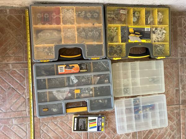 Organizers and Hardware Fasteners 1