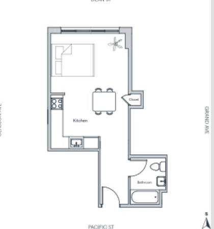 $2,800 / 408ft2 - Charming NO FEE Studio in the Heart of Prospect Heights (Brooklyn)63854193531265123