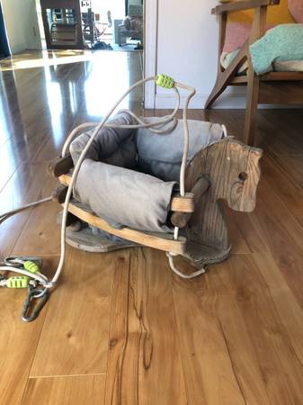 Horse Shaped Baby Swing 1
