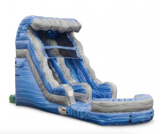 Used 15ft Blizzard Beach Slide - Inflatable For Sale 1