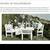 TEAK OUTDOOR DINING SET 6 thumbnail