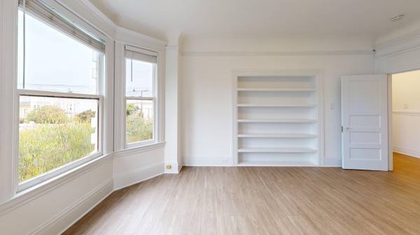 $4,645 / 2br - 1030ft2 - Top Floor Spacious Updated 2BR/1BA Laundry In Unit By Duboce Park (hayes valley)64049800945411123