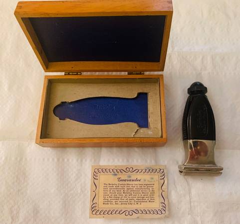 Antique Berkeley Razor Custom Shaver with Variable Pitch 1