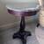 Marble Side Table Solid Wood 3 thumbnail