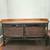 Noah Wooden Storage Bench With Wicker Rattan Bins 1 thumbnail