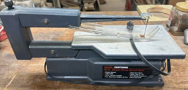 Craftsman scroll saw 1
