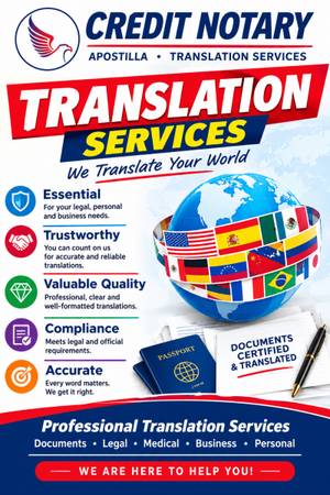 Servicios de traducción (NY)